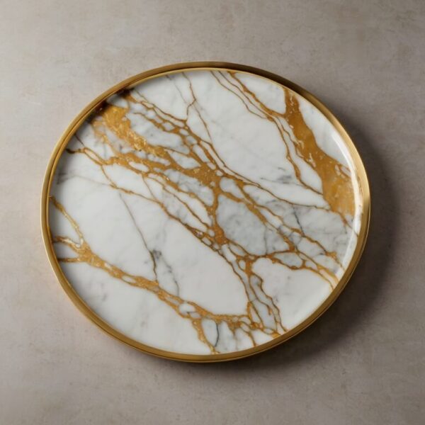 Calacatta Gold Marble Tray - Image 4
