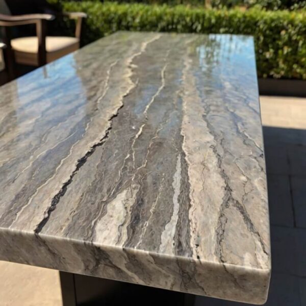Cambria Brittanicca Quartz Outdoor Table