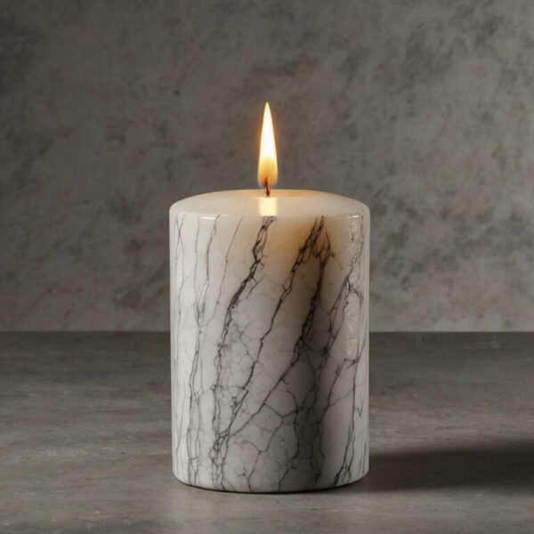 Cambria Cambria White Quartz Candle Holders - Image 4