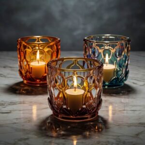Candle Holders Glass