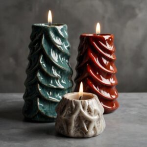 Christmas Candle Holders