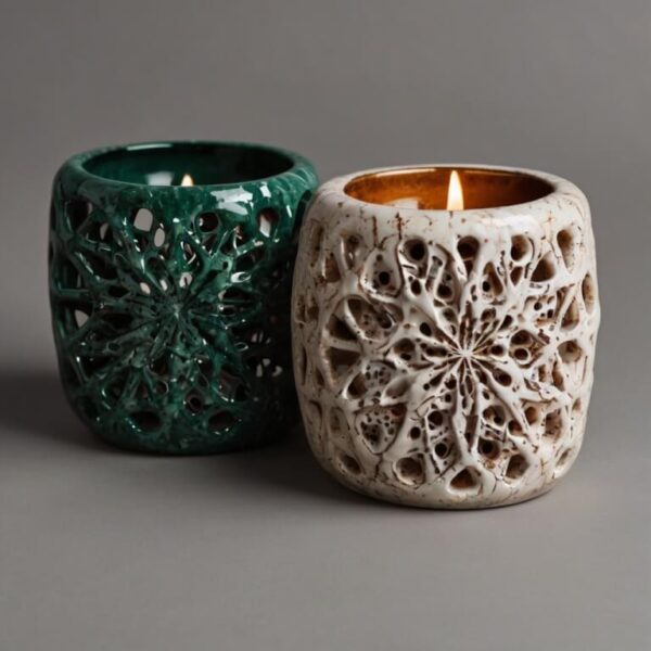 Christmas Candle Holders - Image 2