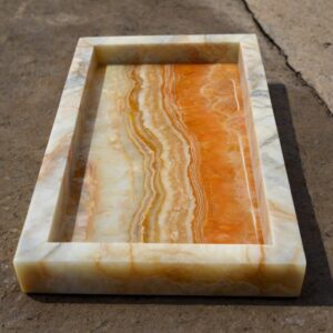 Citrus Onyx Tray