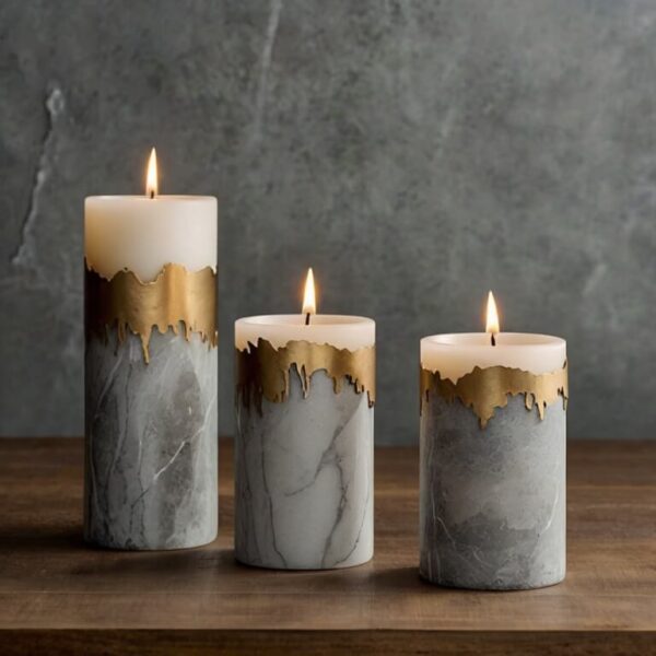 Clear Candle Holders - Image 3