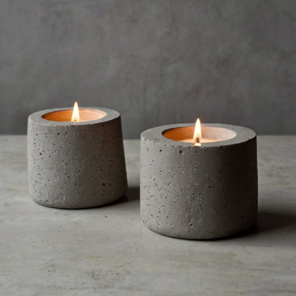 Concrete Candle Holders - Image 4