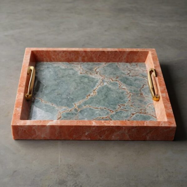 Coral Stone Tray - Image 3