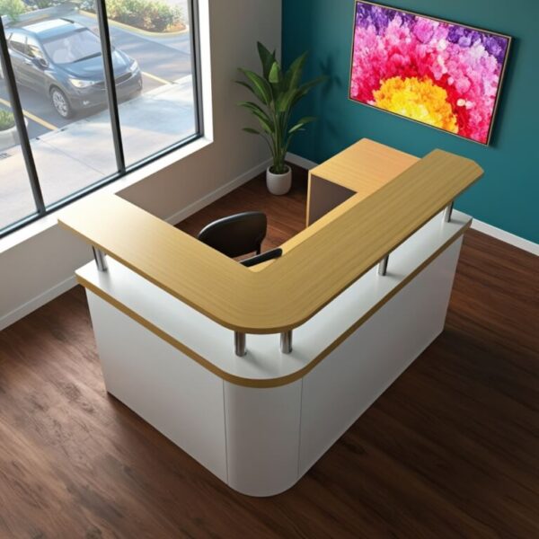 Corner Reception Desk - Image 3