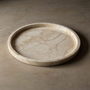 Crema Marfil Marble Tray