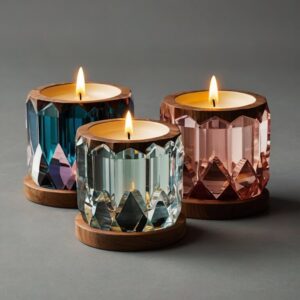 Crystal Candle Holders