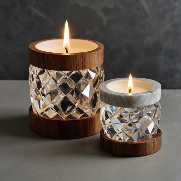 Crystal Candle Holders - Image 3