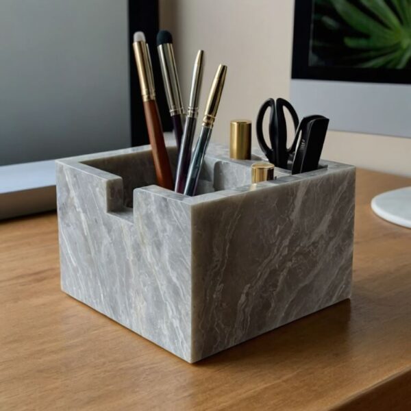 Crystal Quartzite Desk Organizer - Image 3