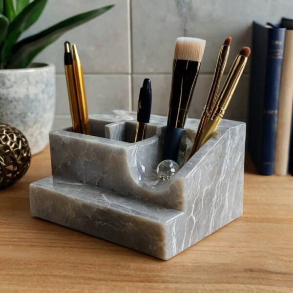 Crystal Quartzite Desk Organizer - Image 4