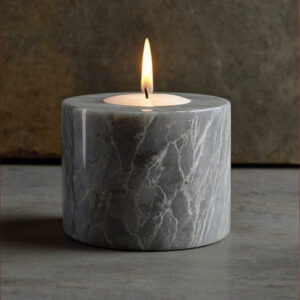 Desert Quartzite Candle Holders