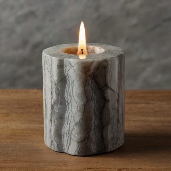 Desert Quartzite Candle Holders - Image 2