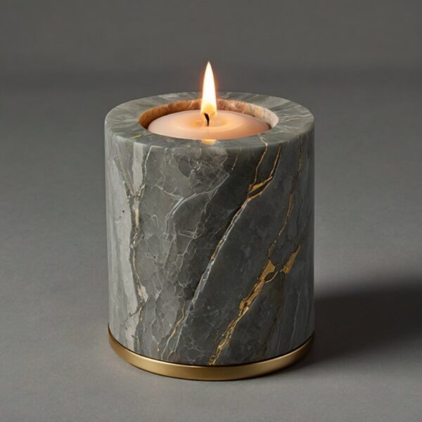 Desert Quartzite Candle Holders - Image 3