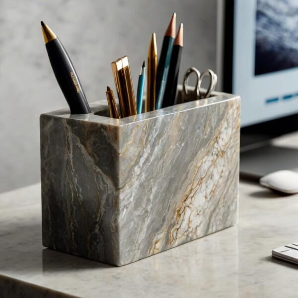 Desert Quartzite Desk Organizer - Image 4