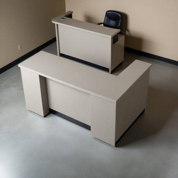 Desert Quartzite Reception Desk - Image 2
