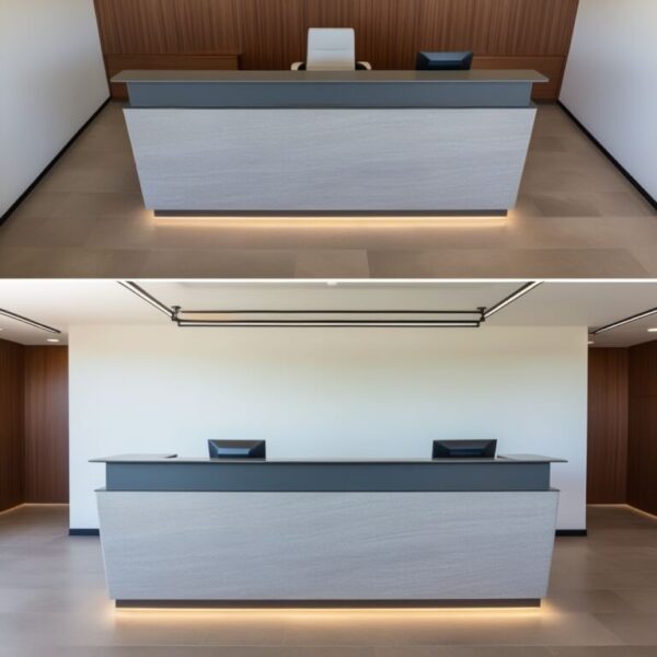 Desert Quartzite Reception Desk - Image 4