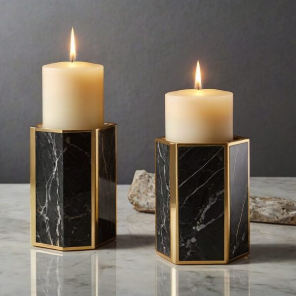 Dining Table Candle Holders - Image 4