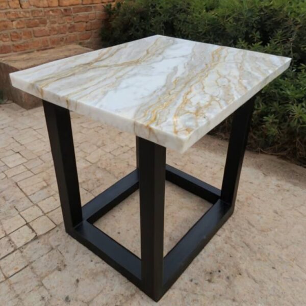 Dolomite Marble Marble Outdoor Table - Image 4