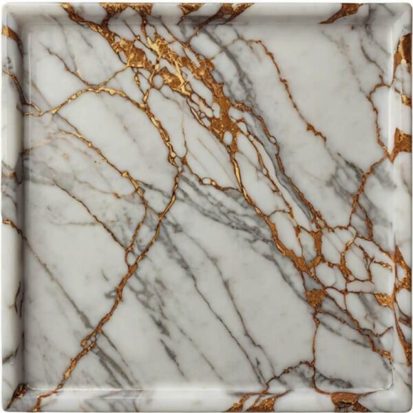 Dolomite Marble Marble Tray - Image 3