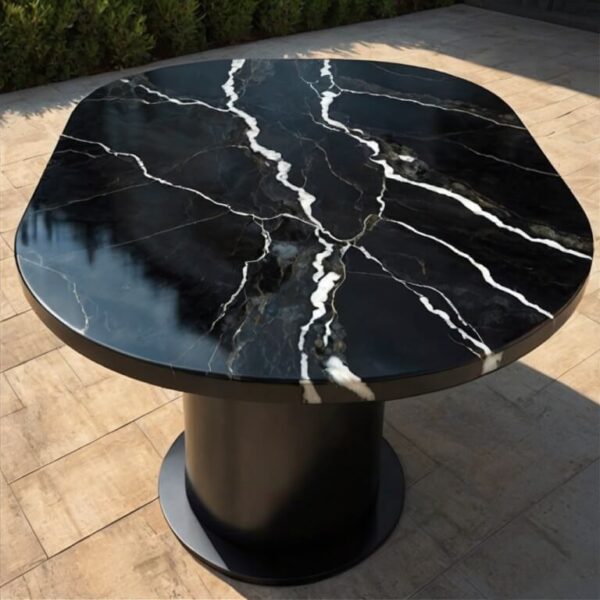 Ebony Onyx Outdoor Table - Image 3