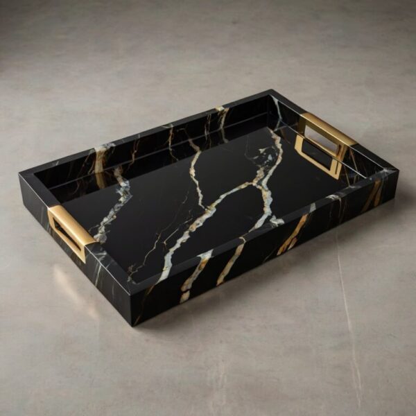 Ebony Onyx Tray