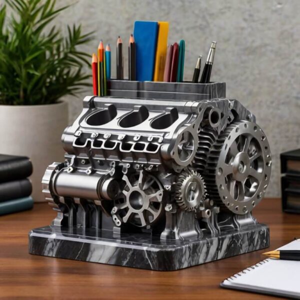 Engine Block Desk Organizer - Image 3