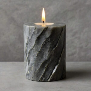 Everest Quartzite Candle Holders