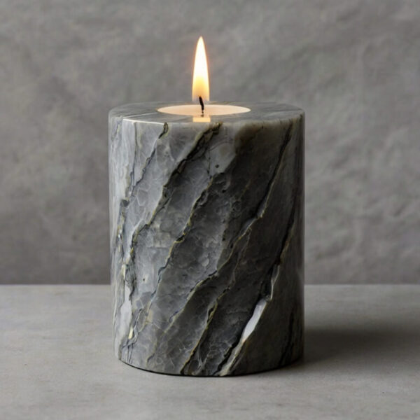 Everest Quartzite Candle Holders