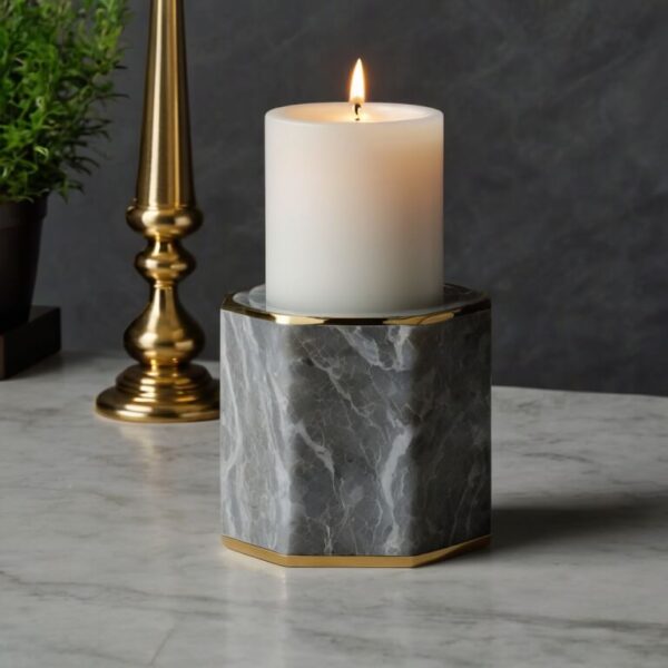 Everest Quartzite Candle Holders - Image 4