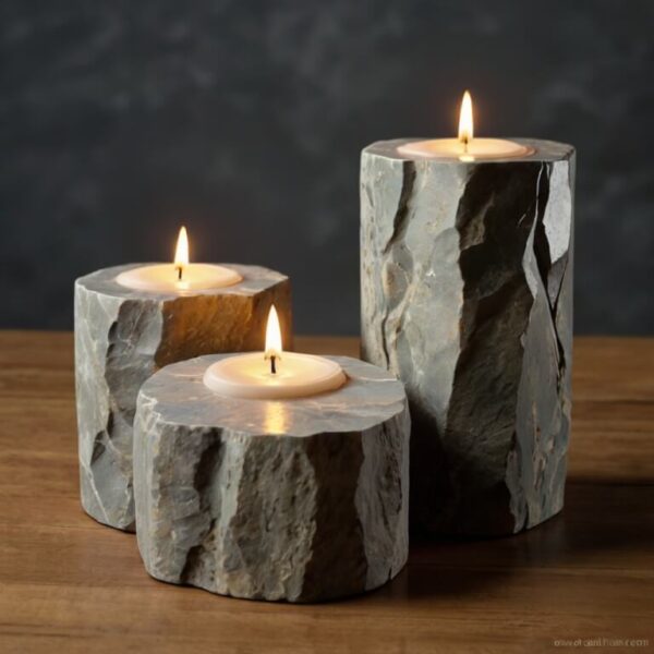 Flagstone Candle Holders - Image 2