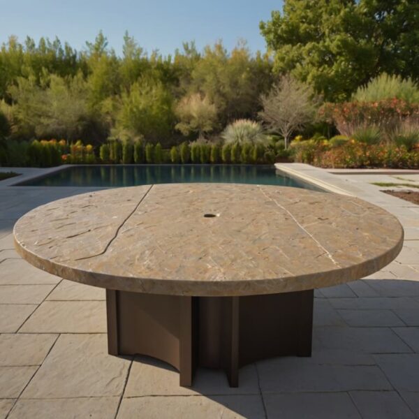 Flagstone Outdoor Table - Image 4