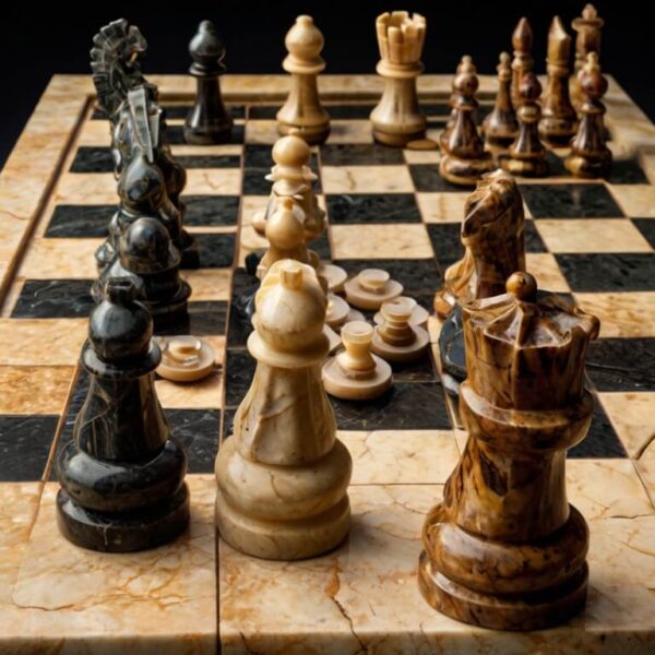 Fossil Stone Chess Set - Image 4