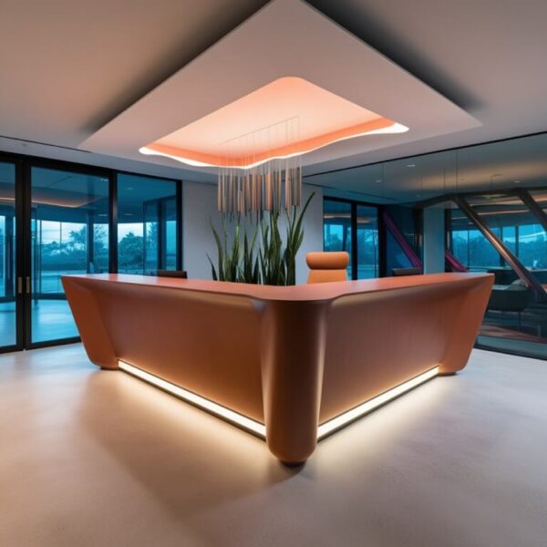 Futuristic Reception Desk - Image 3