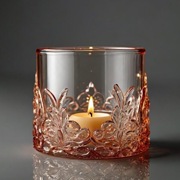 Glass Candle Holders - Image 2