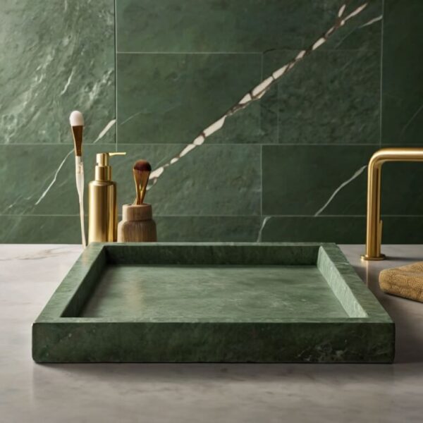 Green Bathroom Tray - Image 2