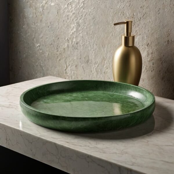 Green Bathroom Tray - Image 4