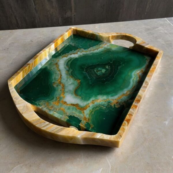 Green Onyx Tray - Image 4