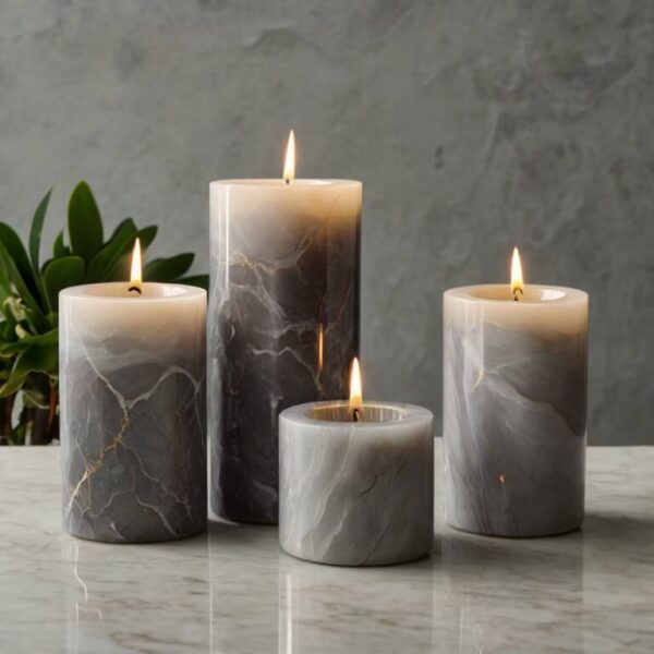 Ipanema Quartzite Candle Holders - Image 2