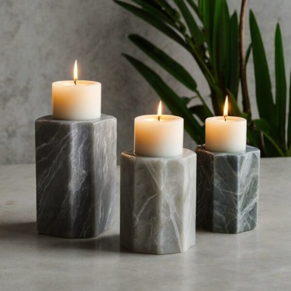 Ipanema Quartzite Candle Holders - Image 3