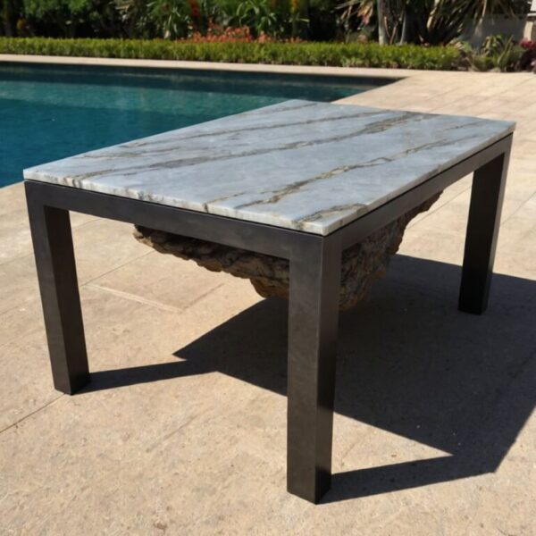 Ipanema Quartzite Outdoor Table - Image 3