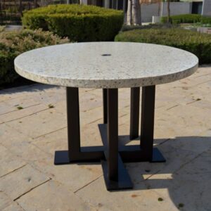 Kashmir White Granite Outdoor Table