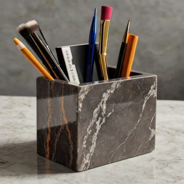 Lava Quartz Desk Organizer