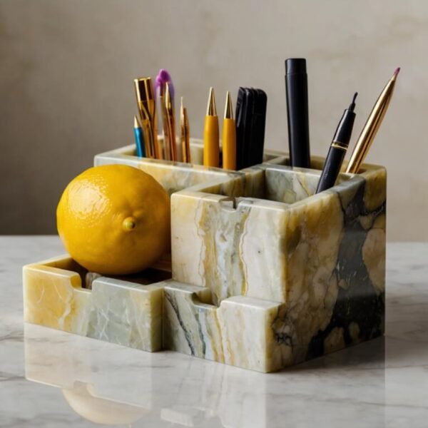 Lemon Onyx Desk Organizer - Image 3