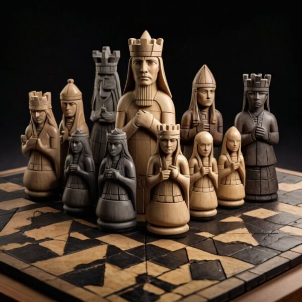 Lewis Chess Set - Image 2