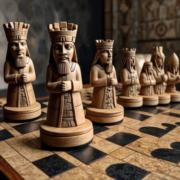 Lewis Chess Set - Image 3