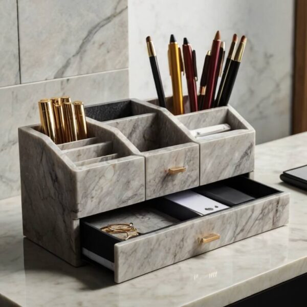 Lg Viatera Minuet Quartz Desk Organizer - Image 2