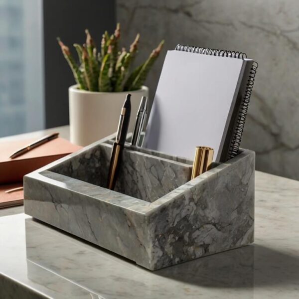 Lg Viatera Minuet Quartz Desk Organizer - Image 3