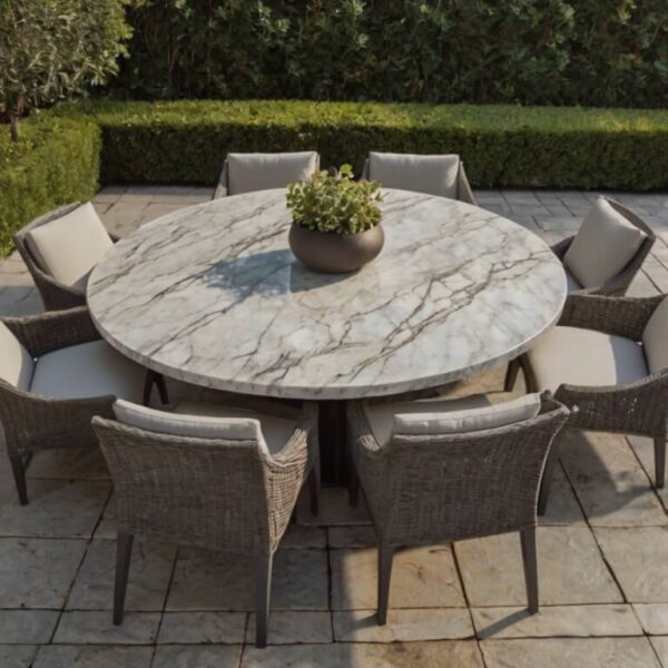 Lg Viatera Minuet Quartz Outdoor Table - Image 2